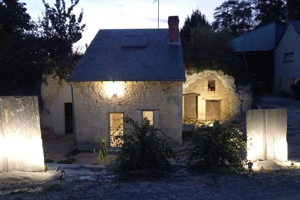Maison 2-3 Pers Semi-Troglodyte Angers-Saumur Louresse-Rochemenier Exterior photo