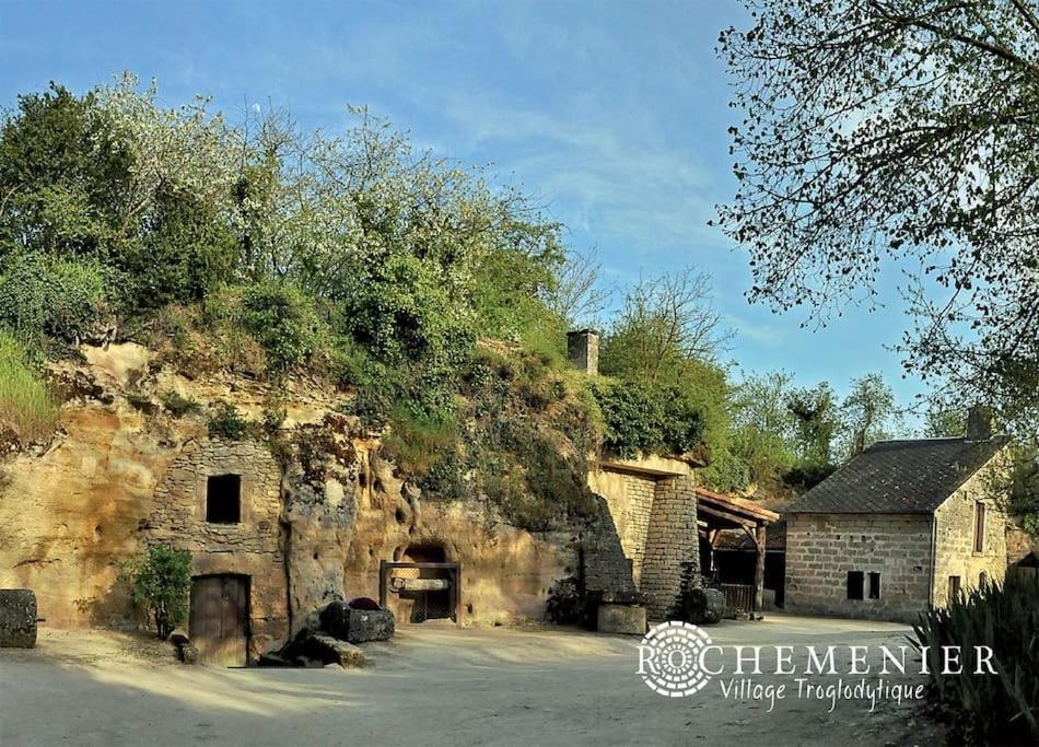 Maison 2-3 Pers Semi-Troglodyte Angers-Saumur Louresse-Rochemenier Exterior photo